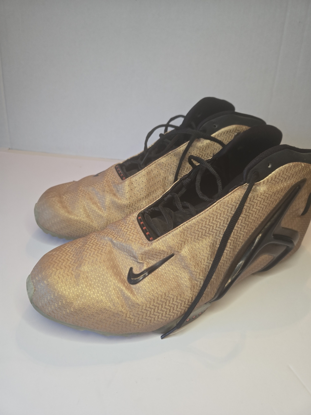Nike Air Zoom Hyperflight Premium Gold Lion & Black Men's 15 Basketball